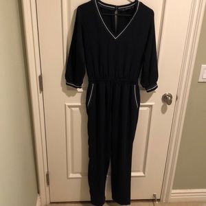 Navy Jumpsuit